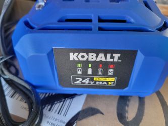 New Kobalt 24V Max 85w lithium ion battery charger $25