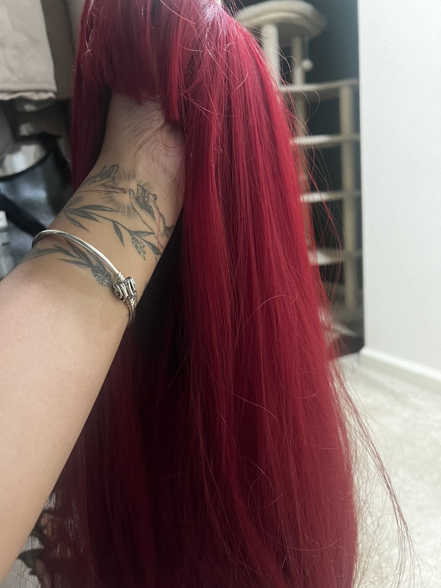 Red wig