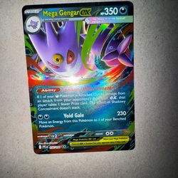 Mega Gengar Ex #56 Pokemon Phantasmal Flames $5