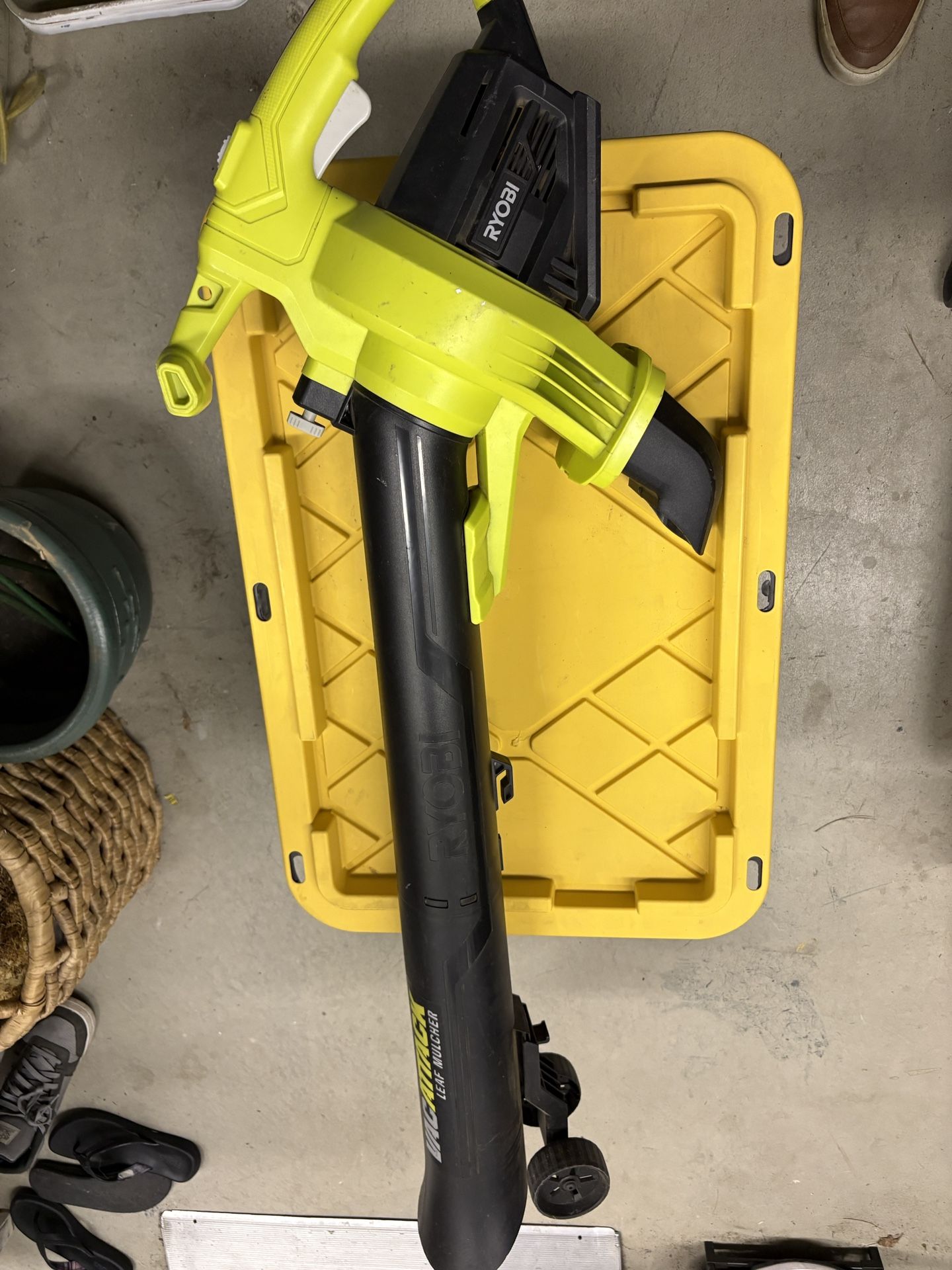 Ryobi 40V Vac Attack Cordless Battery Leaf Vacuum/Mulcher (Tool Only)