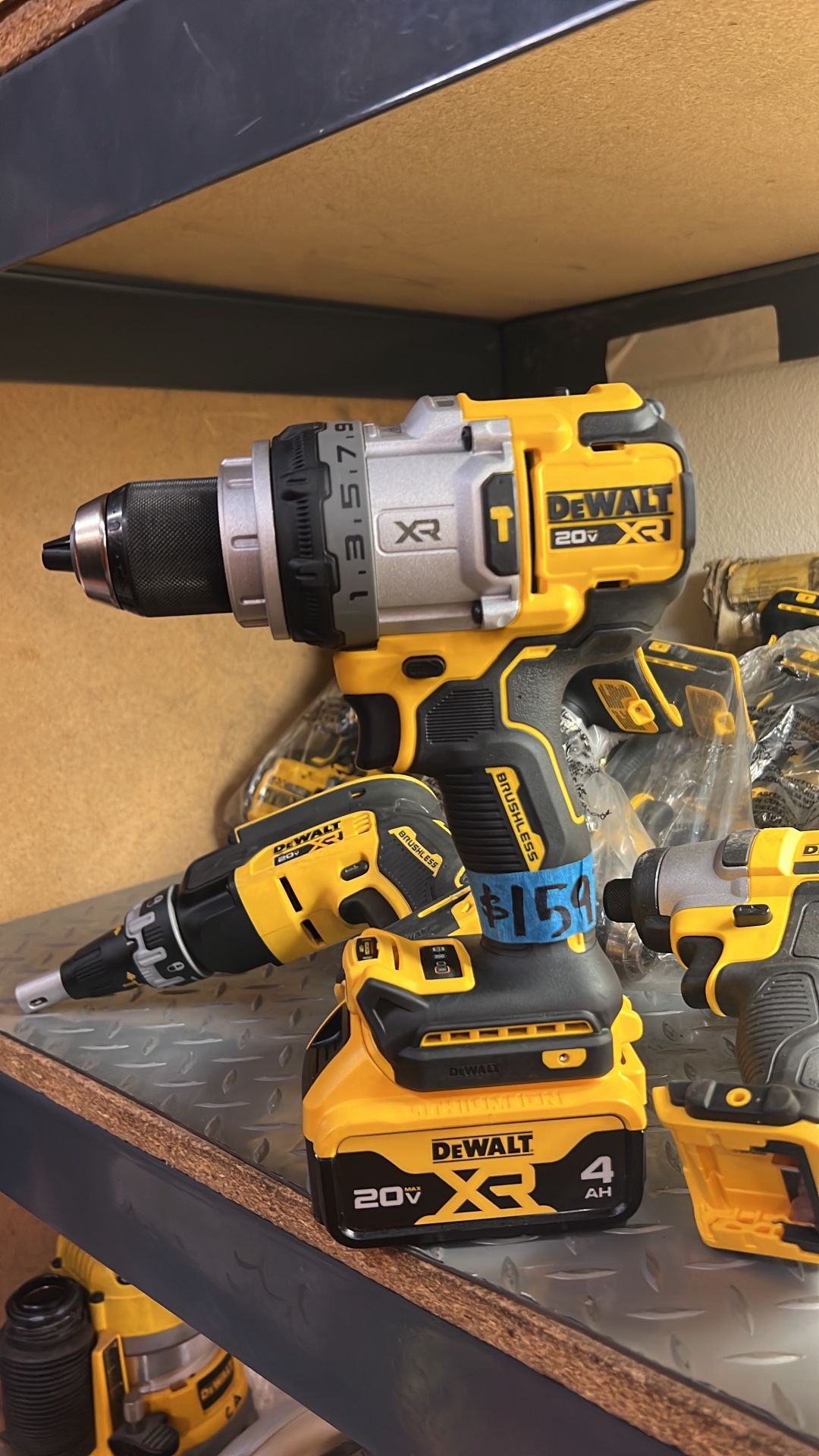 Dewalt 20v Hammer Drill And Battery 4.0 Ah $199
