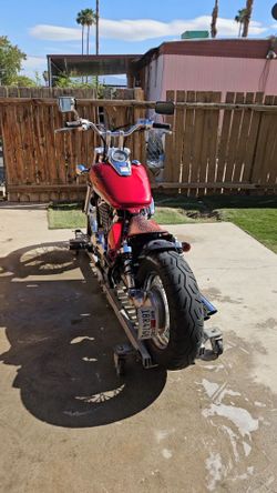 Shadow spirit c2 750 bobber build custom