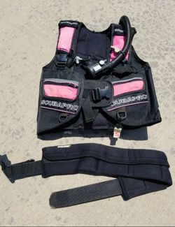 Scuba Pro Ladies BCD + Soft Weight Belt