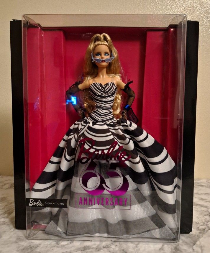 BARBIE SIGNATURE 65TH ANNIVERSARY COLLECTIBLE DOLL - LIMITED EDITION