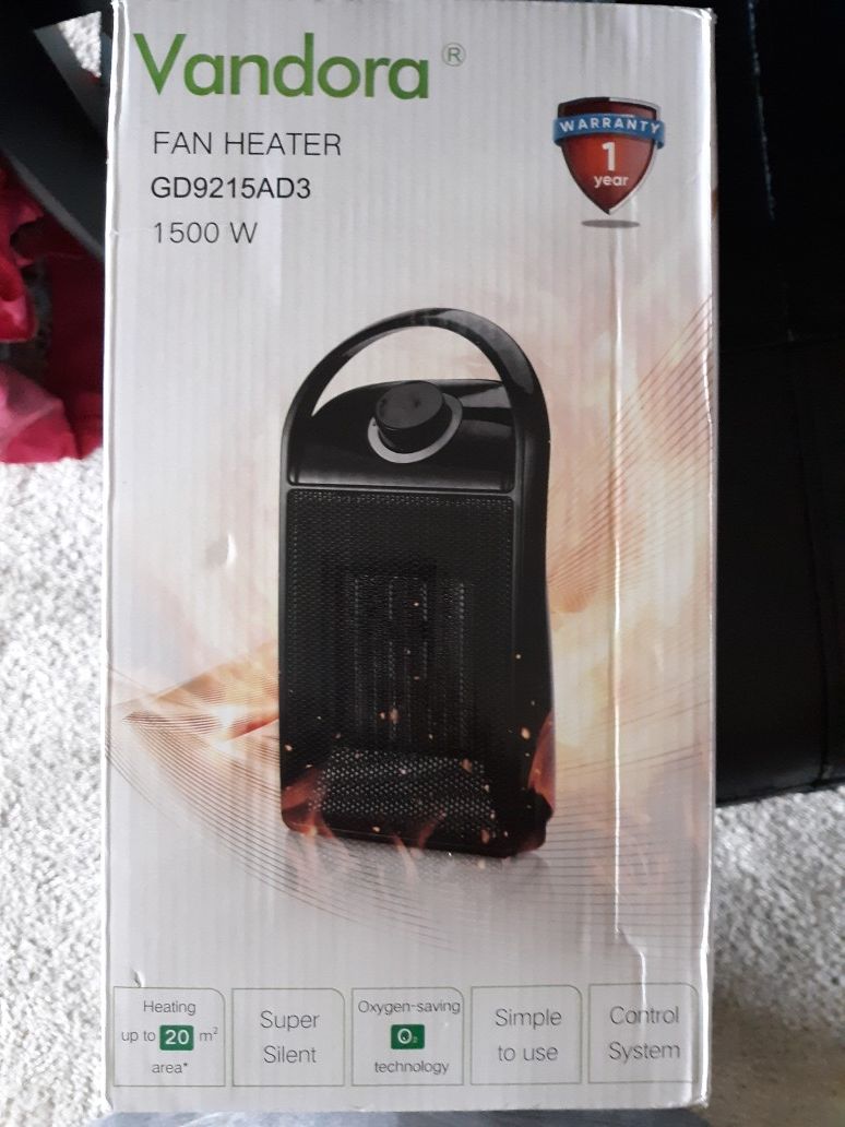 Vandora fan heater