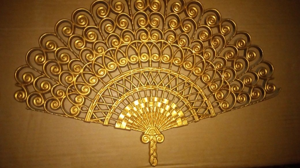 Vintage Antique Fan Wall Decor