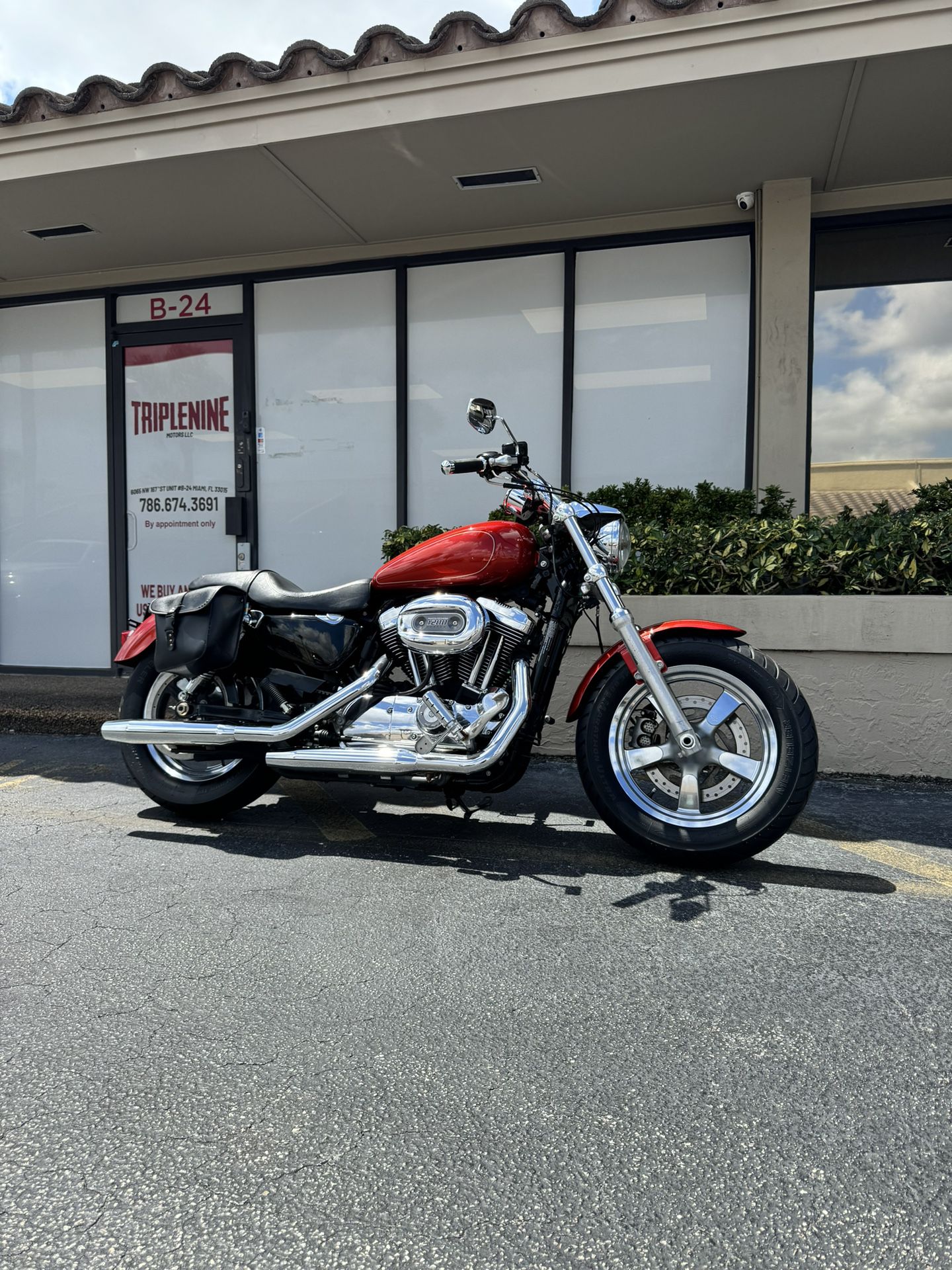 2014 Harley Davidson Sportster 1200 custom low