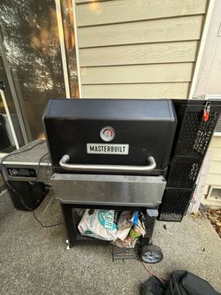 Master built 1050 bbq electric smoker