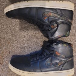 Jordan Nouveau Retro 1 High Bhm Mens Size 10.5 