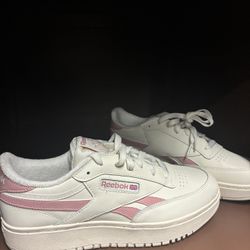 Reebok Pink & White 11