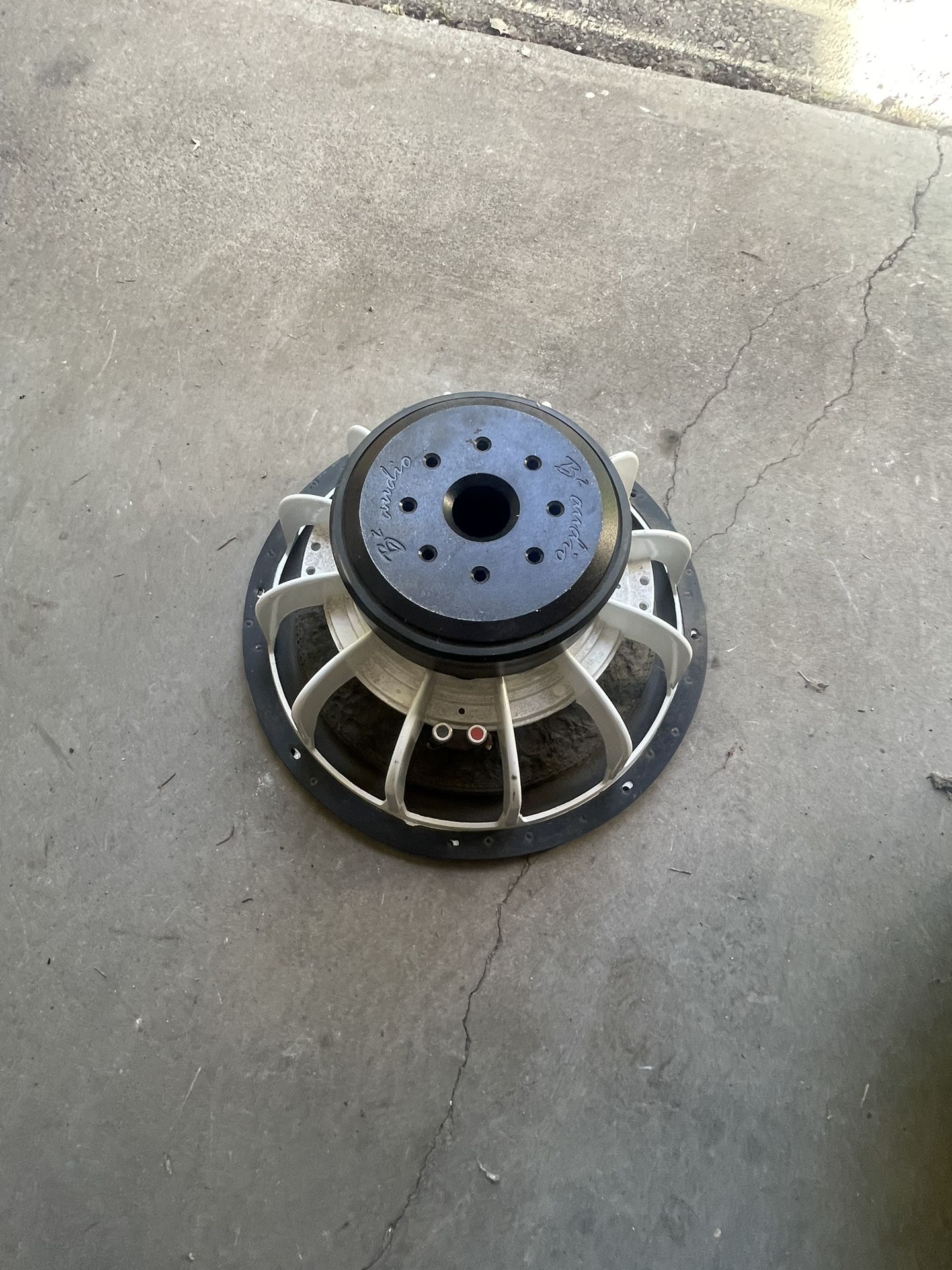 B2 15 Inch Subwoofer No Sound Coil Ok