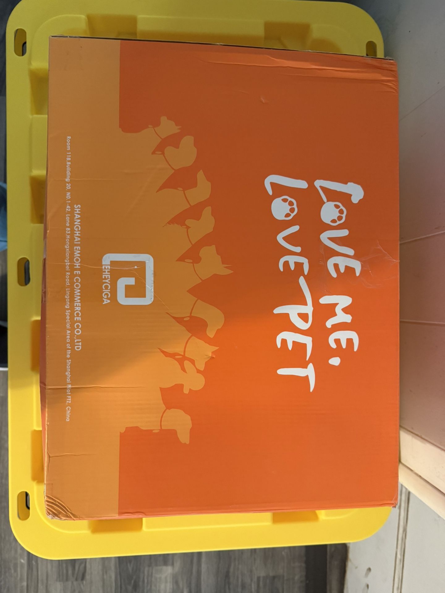 EHEYCIGA Extra Large Dog Bed XL, Fluffy Calming Dog...