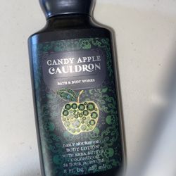 Bath And & Body Works CANDY APPLE CAULDRON Body Lotion Cream 8 Oz New!