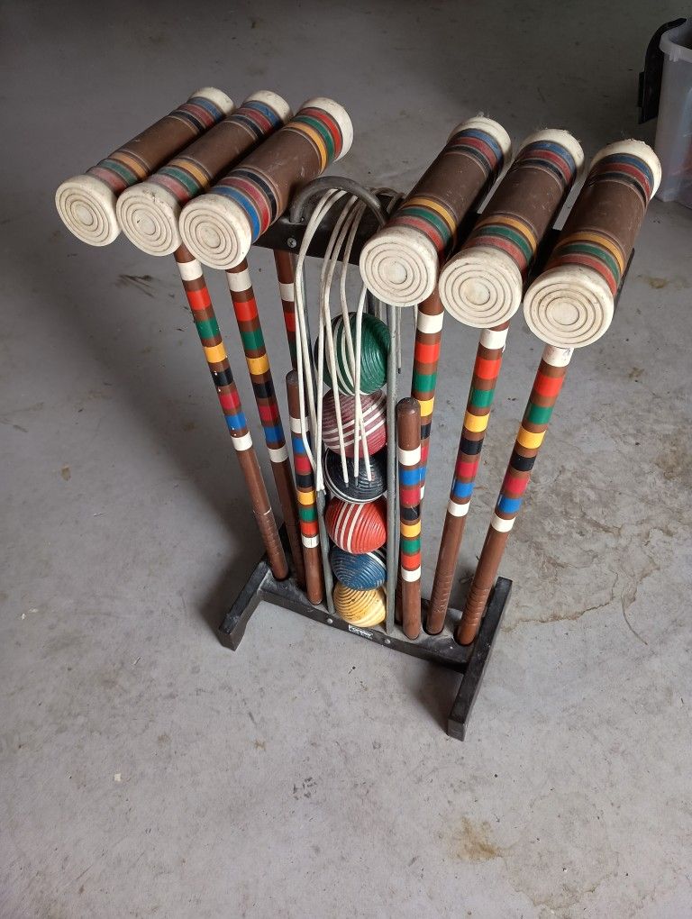 Croquet Game 6 Players