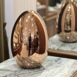 Christofle Mood Rose Gold 24 Piece Flatware Set With Egg Holder 