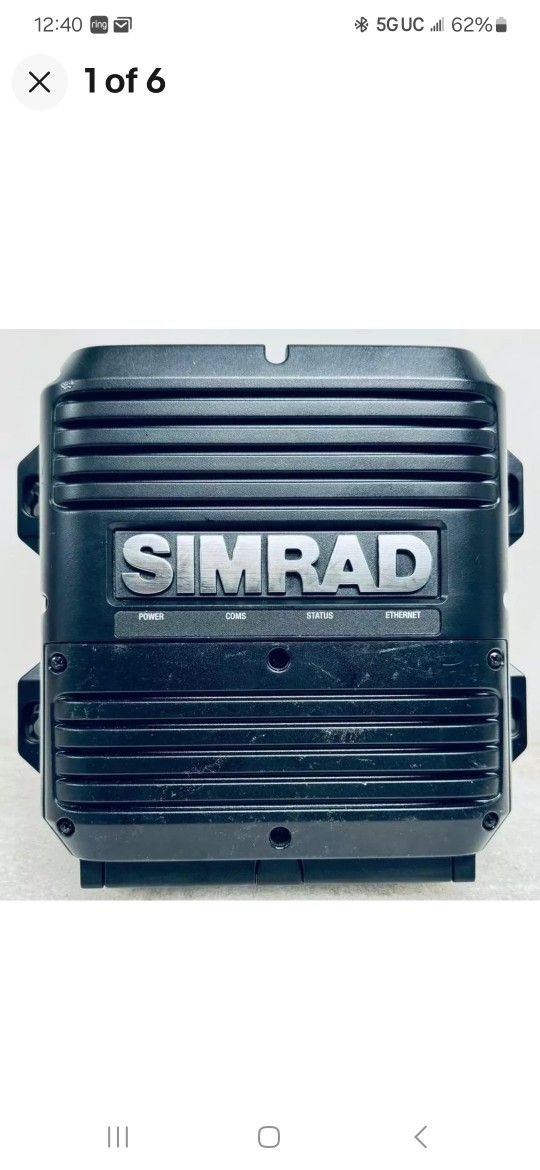 Simrad RI-12 Radar Interface Module For Halo Radar Open Array