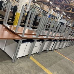 Classroom Training Tables Desks Office Furniture Commercial Grade Herman Miller Knoll Steelcase Etc Office Chairs Guest Lobby Desk Computer 