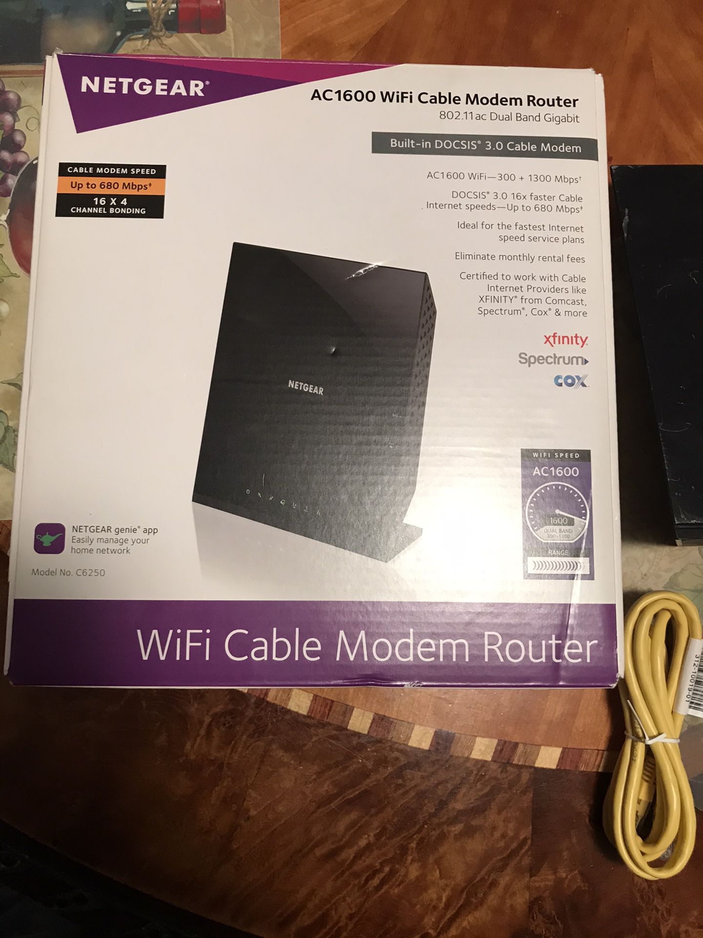 Net Gear modem and router combo