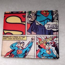 Superman Bifold Fabric Wallet