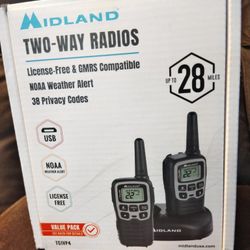 Midland Two-Way Radios (2-Pack) 