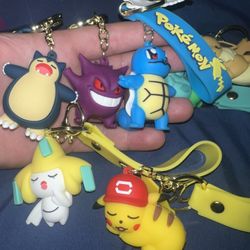 Pokémon Key Chains 