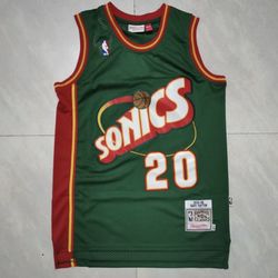 Gary Payton Mitchell And Ness Jersey Size Medium And Large 