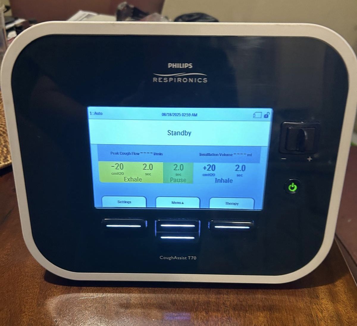 COUGH ASSIST MACHINE