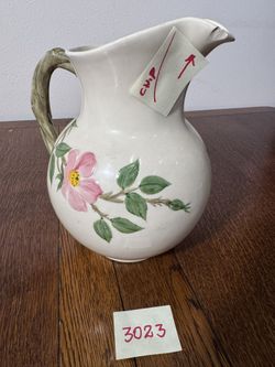 Franciscan Desert Rose VINTAGE water pitcher 1949 through 1953