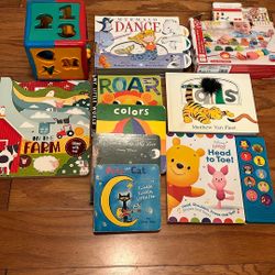 Battat Baby Blocks Shape Color Recognition Toys With Colorful Sorter Cube Hape Jungle Train Lacing Blocks Baby Books