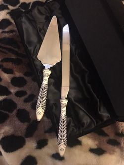 Cake knife wedding sets