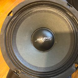 Scar Speakers 6.5 (ones Used Ones New Never Opened)