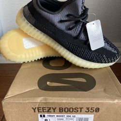 Adidas Yeezy Boost 350V2 Carbon Asriel Size 8.5 men