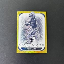 2025 Panini Phoenix - Contours CeeDee Lamb #9 Gold /49