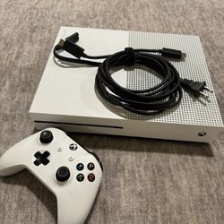 Xbox One S With Two Controllers