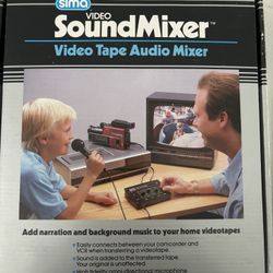 1991 Sema video sound mixer/videotape audio mixer