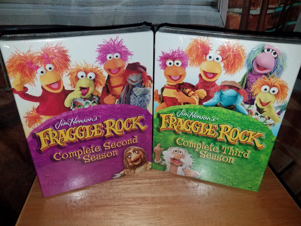 Jim Henson’s Fraggle Rock DVD Box Set Complete Second & Third Season Kids Lot New Sealed