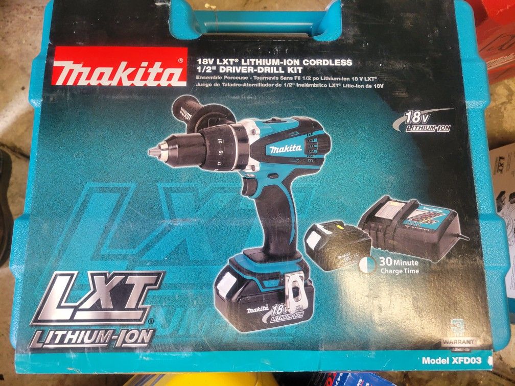 Makita 18v Drill Lxt
