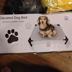 elevated dog bed