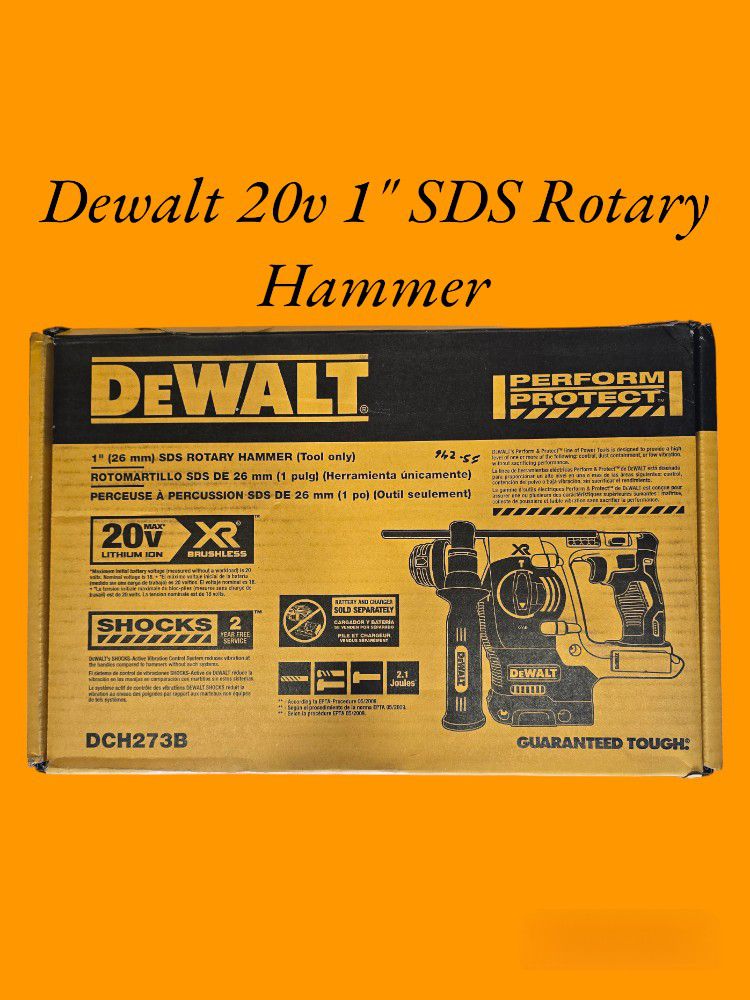Dewalt 20v 1" SDS Rotary Hammer (Tool-Only) 