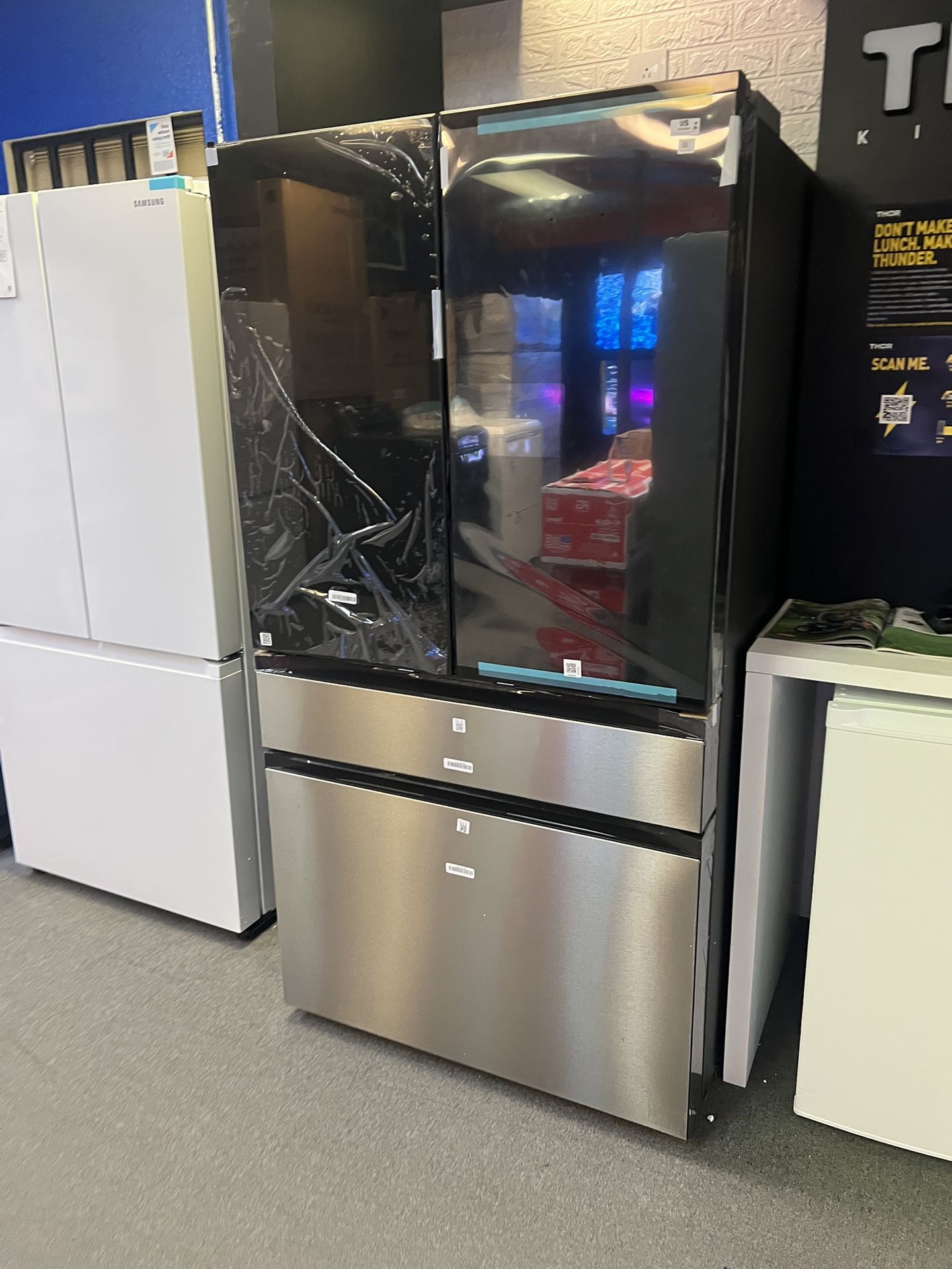 Samsung Bespoke Screen Fridge