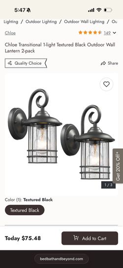 Exterior Wall Sconce Lanterns