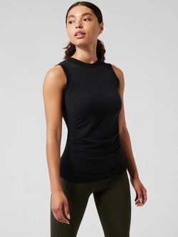Athleta New W/ Tags Wool Blend Foresthill Ascent Tank Black Size Xxs