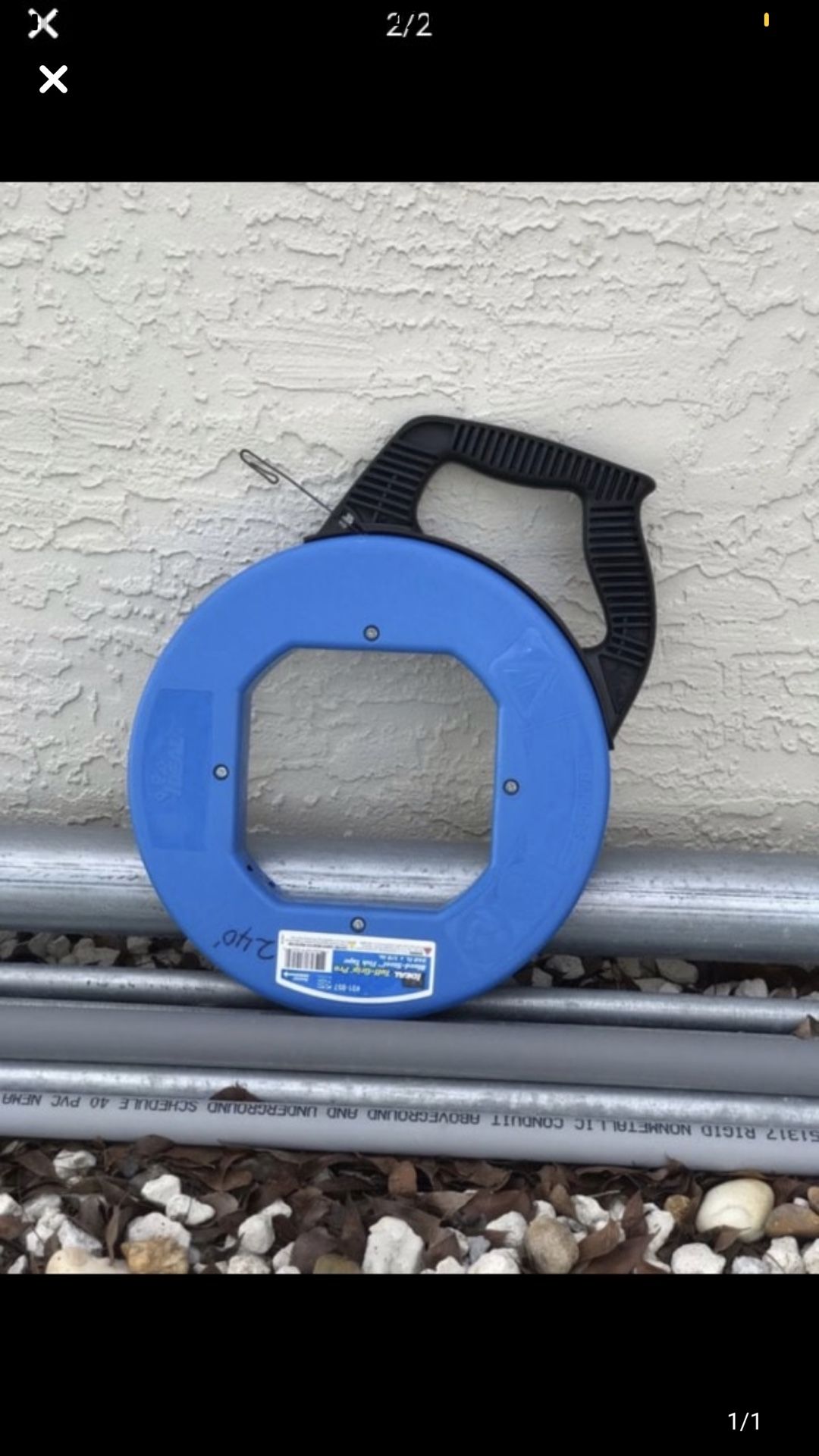 Tuff grip pro fish tape