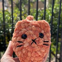 Crochet Loaf Cat 🐱 Handmade 🧶 Crochet 🧶 Plushie 