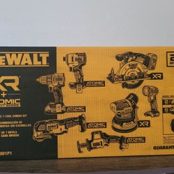 Dewalt 20-Volt MAX Lithium-Ion Cordless 7-Tool Combo Kit 
