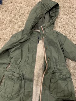 Gap kids army green girl jackets