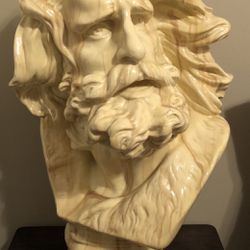 Moses “Wind Swept Bust”.  SEE DESCRIPTION 