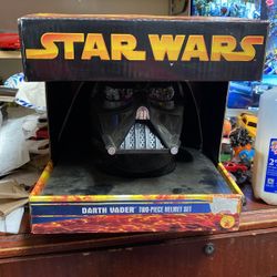Star Wars , Darth Vader 2 Piece Helmet Set, Brand New In Box