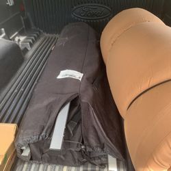 XL Military Style Cot With Mattress 