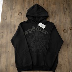 Sp5der Phantom Web Hoodie